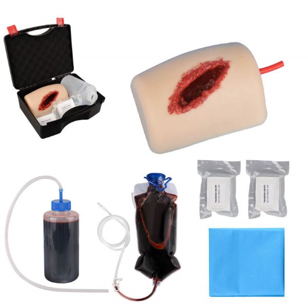 Thigh Laceration Wound Bleeding Control Training Kit 3